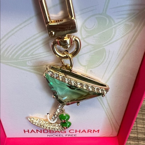 Whimsical Martini 🍸 Bag Charm - Picture 6 of 6